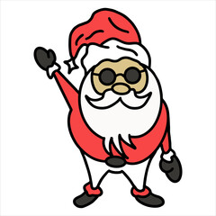 christmas party attribute illustration vector for poster, or logo