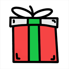 christmas party attribute illustration vector for poster, or logo