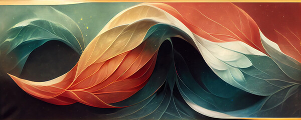 abstracte achtergrond met golven