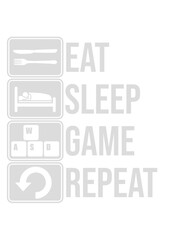 eat sleep game repeat 