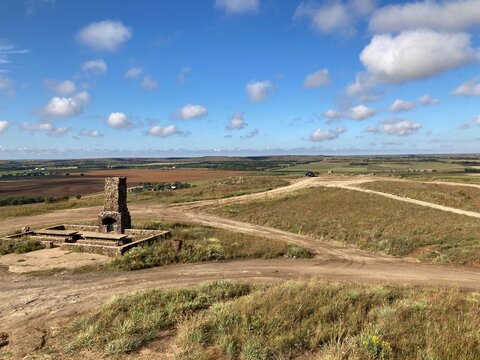 Stone structure in rural America