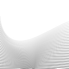 Naklejka premium Abstract blend wireframe