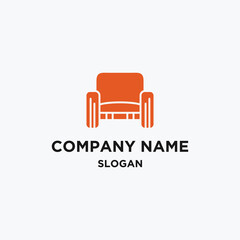 Fototapeta premium Chair logo icon design template 