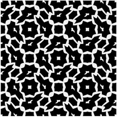 Monochrome Repeat Pattern.black and white grunge  background.Abstract halftone pattern.