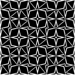 Monochrome Repeat Pattern.black and white grunge  background.Abstract halftone pattern.