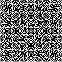 Monochrome Repeat Pattern.black and white grunge  background.Abstract halftone pattern.