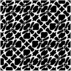 Monochrome Repeat Pattern.black and white grunge  background.Abstract halftone pattern.