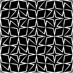 Monochrome Repeat Pattern.black and white grunge  background.Abstract halftone pattern.