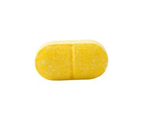 Medical pill tablet isolated on transparent png