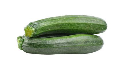  zucchini isolated on transparent png