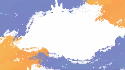 Abstract purple and orange watercolor background for your design, watercolor background concept, vector.