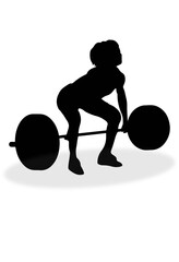 Olympic Snatch Barbell Woman 