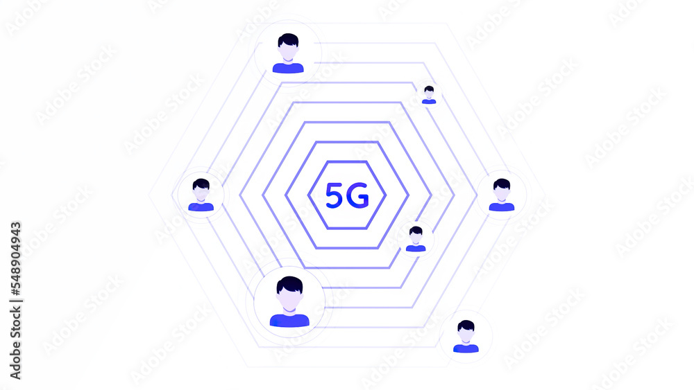 Aufkleber animation with internet icon and moving rings. motion. internet icon with signal propagation for use