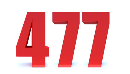 477 number