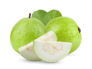 Guava fruit isolated on transparent png
