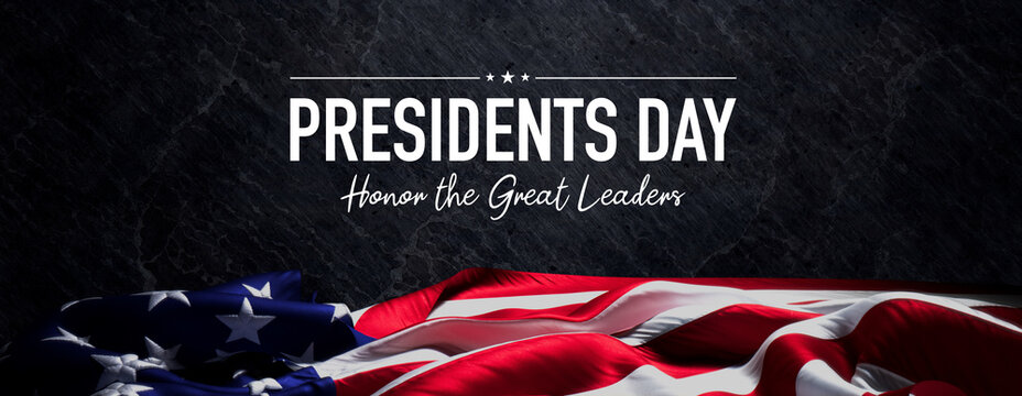 Presidents day Banner.