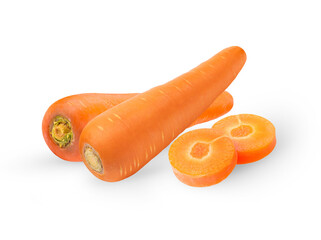 Carrot isolated on transparent png