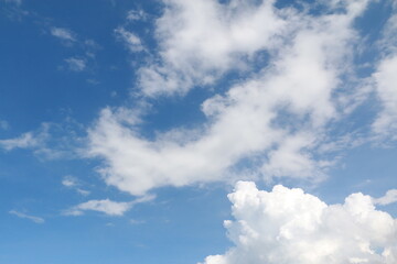 Cloud and blue sky for background. - 548911909