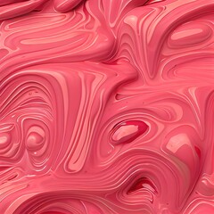 Fototapeta premium Melted ice cream rich texture generated with Artificial Intelligence