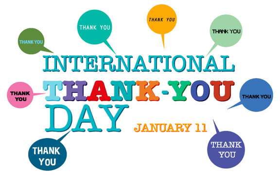 International thank you day icon