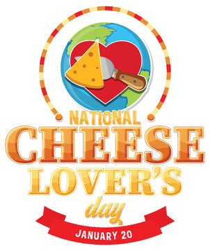 National Cheese Lovers Day Banner Design