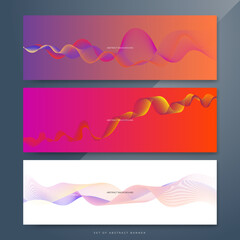 Abstract background with flowing particles. Digital future technology concept. vector illustration.