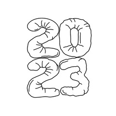Word Art New Year