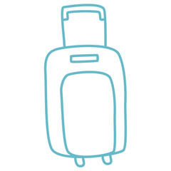 illustration of travel bag