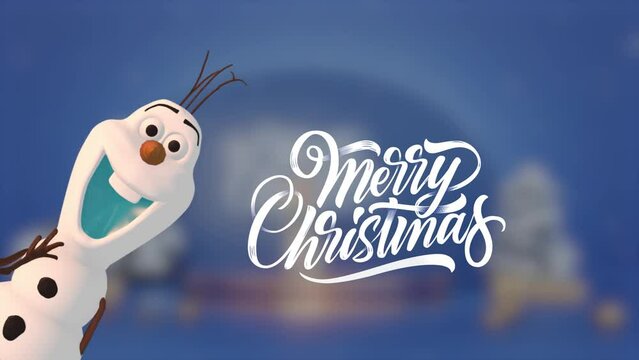 Merry Christmas ident 4k 
