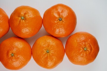 신선한 유기농 과일 귤, 레드향