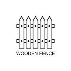 wooden fence icon , wall icon
