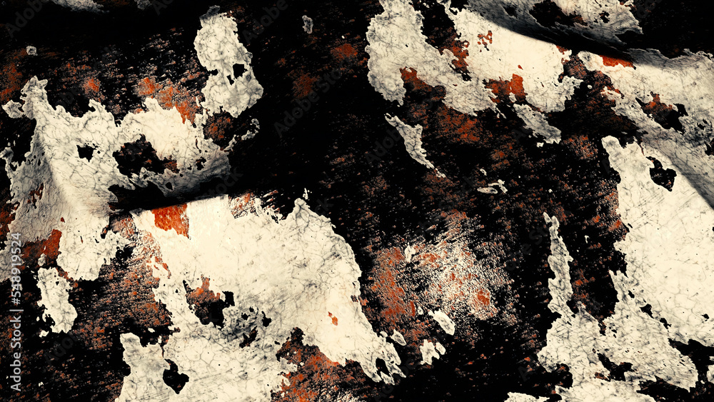 Poster surface with stone pattern moves in waves. motion. abstract surface with vibrations and texture of s