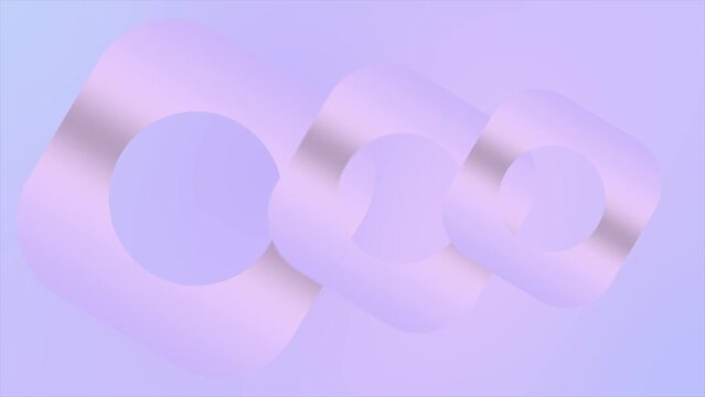 rosaline Gradient color rotating square background 