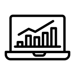 analysis line icon