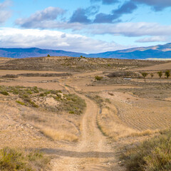Sierra Armantes,  Zaragosa province,  Calatayud in Spain