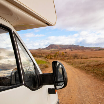 motorhome on the road,  adventure,  travel,  holiday concept