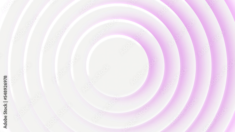 Aufkleber background with circles and rotating shadow. motion. 3d layers with circles and rotating shadow. eff