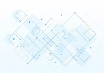 Vector abstract design technology network connect medical background.