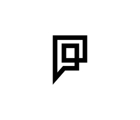 Letter P Logo Design Template