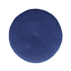 soft pouf isolate on a transparent background, interior furniture, 3D illustration, cg render