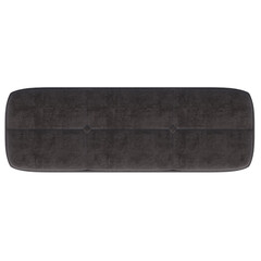 soft pouf isolate on a transparent background, interior furniture, 3D illustration, cg render