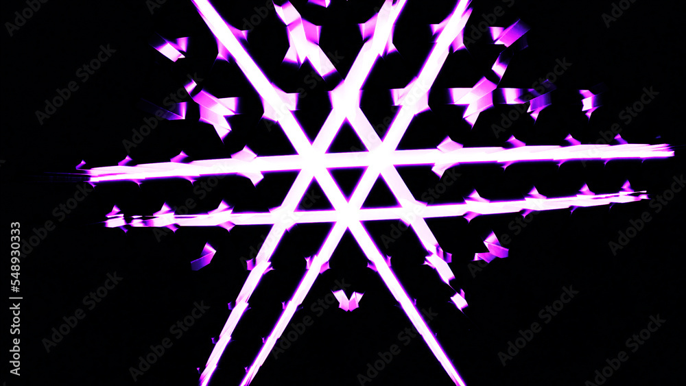 Poster pattern pulsates with 3d volume. design. lines in pattern move in pulsating waves. pulsation and swe
