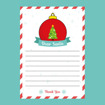 Letter to Santa Claus, christmas letter, christmas mood