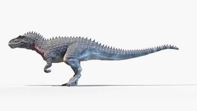 3D Rendered Animation of A Torvosaurus walking