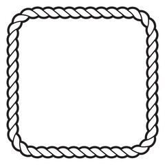 Rope vector, Rope Border, Rope style design