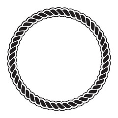 Rope vector, Rope Border, Rope style design