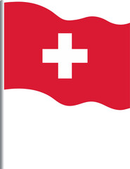 Obraz premium Switzerland flag PNG 5