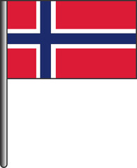 Obraz premium Norway flag PNG 32