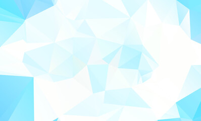 Low poly mosaic background. Template design. Copy space. Vector clip art.