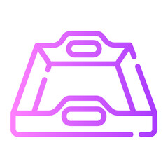 tray gradient icon